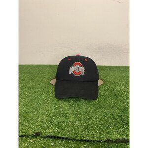 Ohio State Buckeyes hat cap snap back black vintage football Drew Pearson mens